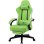 Sedia Gaming GTPLAYER Ergonomica con Poggiapiedi e Cuo PU Verde