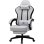 Silla Gaming GTPLAYER Ergonómica con Apoyo Pies y Respaldo Reclinable Gris