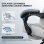 Silla Gaming GTPLAYER Ergonómica con Apoyo Pies y Respaldo Reclinable Gris