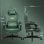 Silla Gaming GTPLAYER Ergonómica con Asiento de Muelles y Reposapiés - Tela Verde