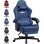 Silla Gaming GTPLAYER con Reclinación 150° y Reposapiés Azul