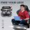Cadeira gaming GTPLAYER Ergonomica 160 deg reclinável apoio de pés