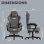Cadeira gaming GTPLAYER Ergonomica 160 deg reclinável apoio de pés