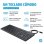 Teclado HP 150 alámbrico completo USB negro con cable de 1 m