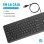 Teclado HP 150 alámbrico completo USB negro con cable de 1 m