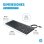 Teclado HP 150 alámbrico completo USB negro con cable de 1 m