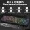 Teclado Aula F99 Pro mecánico inalámbrico silencioso RGB 96% compacto