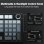 Teclado Aula F99 Pro mecánico inalámbrico tri-modo con RGB y hot-swap