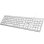 Tastatur Bluestork AZERTY Französisch Weiß USB/USB-C Leise mit Ziffernblock