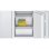 Réfrigérateur Combi Bosch KIV865SE0 Defrost 177cm 267L E Blanc