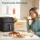 Freidora de aire Cosori Premium II Chef Edition 6,2 L 1700 W revestimiento cerámico