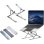 Support ordinateur portable Dam Electronics Ergonomique Aluminium