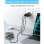 Carregador GaN 65W Dam Electronics 3 portas USB-C USB-A