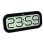 Horloge de Table TFA-Dostmann 60.4514 Digitale Noire Ovalée