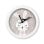 Horloge de table analogique Hama Maui Gris et Blanc