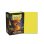 Protege-cartes Asmodee Lightning Jaune 100 pieces