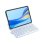 Folio Inateck BK2007 Bleu Clavier Bluetooth Batterie 250mAh iPad 11"