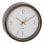 Reloj atómico de pared TFA-Dostmann 60.3547.10 diseño redondo marco metálico
