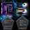 PC de bureau CAPTIVA 104001 AMD Ryzen 7 9850X3D 64GB 1TB SSD RTX 5080 Windows 11 Home RGB