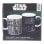 Taza Paladone PP3699SWV2 cerámica termosensible 0,3 L negra y blanca