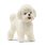 Figurine jouet SCHLEICH 13963 chien de ferme blanc