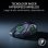 Ratón Razer Naga V3 Pro Bluetooth Radiofrequenza 30000 DPI Nero Pulsanti programmabili