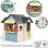 Casa di gioco Smoby Life Chef House con 48 accessori