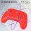 Mando Subsonic Sem Fio Bluetooth Vermelho LEDs RGB programaveis M1/M2 Switch
