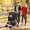 Passeggino Aosom Piccoli Pieghevole 3 Finestre 360 deg