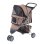 Passeggino per cani piccoli Aosom pieghevole 75x45x97 cm