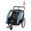Rimorchio Bici Aosom 2 in 1 Blu