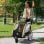 Rimorchio bici per bambini Aosom 2 in 1 con freno
