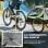 Rimorchio bici 2 in 1 Aosom Verde con cintura e tasche