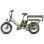 Bicicleta eléctrica Fafrees FF20 CUV Asiento Doble Infantil 24 Ah