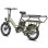 Bicicleta eléctrica Fafrees FF20 CUV Asiento Doble Infantil 24 Ah