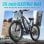 Bicicleta eléctrica Aairsk XT90 Motor 1500W Batería 48V 20Ah Todoterreno 26"