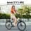 Bicicleta Eléctrica Aairsk SU7 250W 36V 13Ah 24" Todoterreno