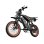 Bicicleta Eléctrica Plegable TIETIE E5 48V 20Ah 750W 80km Negra/Naranja
