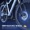 Bicicleta eléctrica iScooter EB3S Motor 350W Batería 36V 15Ah Neumáticos 26"
