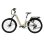 Bicicleta eletrica TTGO E-SUVO 250 W 48 V 15 Ah 27,5 polegadas bege