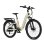 Bicicleta eletrica TTGO E-SUVO 250 W 48 V 15 Ah 27,5 polegadas bege