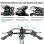Bicicleta eletrica TTGO E-SUVO Motor 250W Bateria 48V 15Ah Cinza