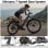 Bicicleta eléctrica TTGO C5 Motor 250W Batería 48V 13.5Ah 27.5"
