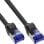 Cable InLine Cat6a S/FTP RJ45 0,5 m Noir