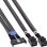 Cable InLine MCIO x8 a 2 Mini-SAS HD 100 cm