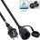 Steckdosenleiste InLine 16002S 1 Steckplatz CEE 7/7 16 A IP44 Kabel 2 m schwarz