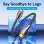 Cable HDMI 2.0 Vention 4K 0.5 m Conectores Oro Negro