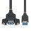 Cable USB StarTech.com de Montaje en Panel USB-A 2m 5Gbps USB 3.2 Gen 1