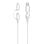 Cabo USB Ewent EC1076 4 em 1 60W 2m Branco