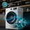 Lavadora Svan Carga Frontal 8 Kg 1400 rpm A Blanca Inverter Stop&Go Vapor